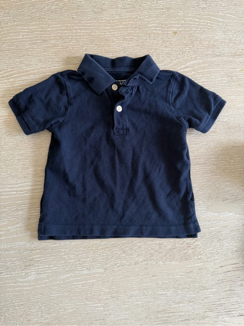The children’s place navy blue uniform pique polo, 2T